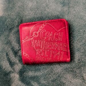 Coach Cherry Leatherware Wallet